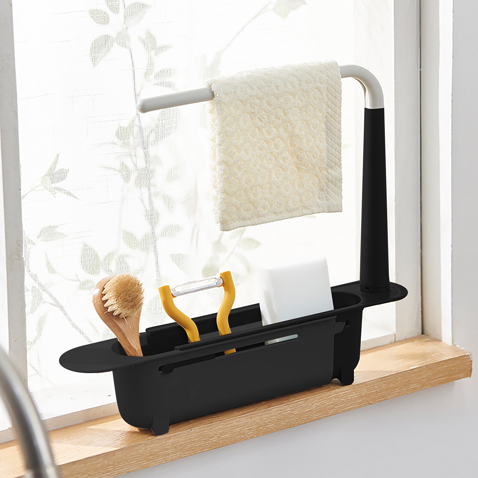 Kitchen Gadgets For Seniors - Elescopic lavabo raf süzgeç raf mutfak