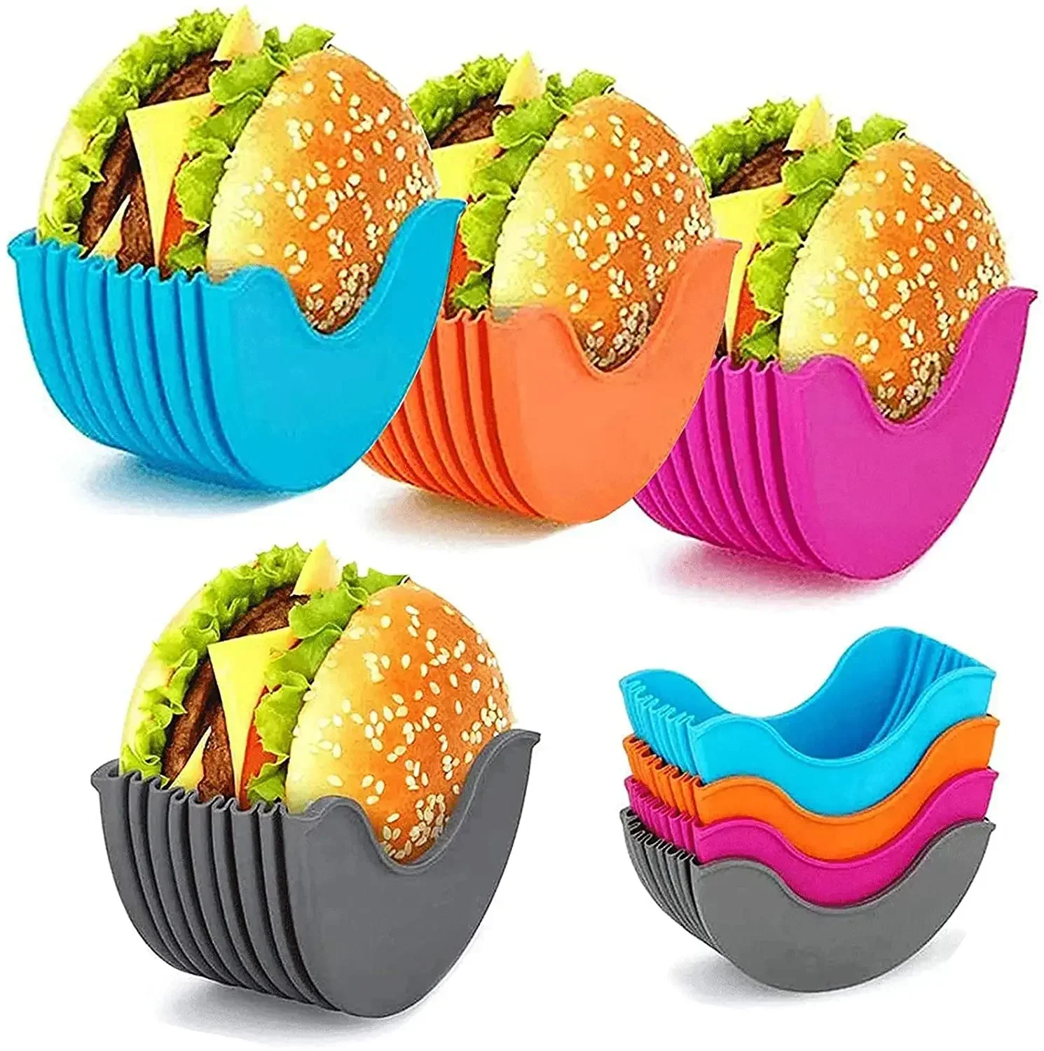 Kitchen Gadgets That Are Useful - Yeniden kullanılabilir Burger Rafı Faydalı Araçlar