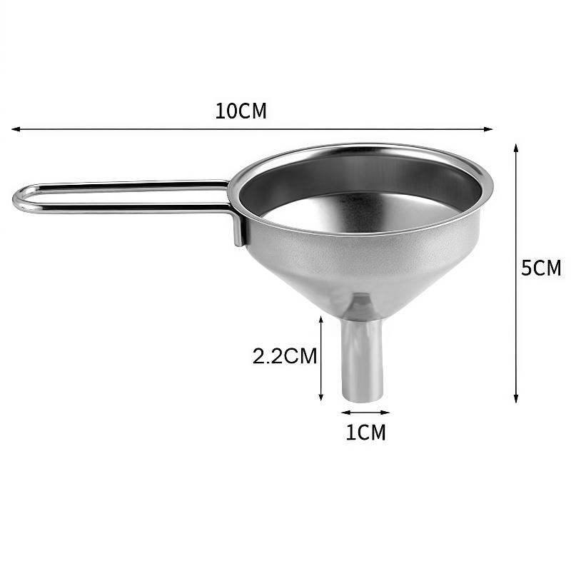 Kitchen Gadgets Small - Paslanmaz Çelik Saplı Huni Küçük Metal