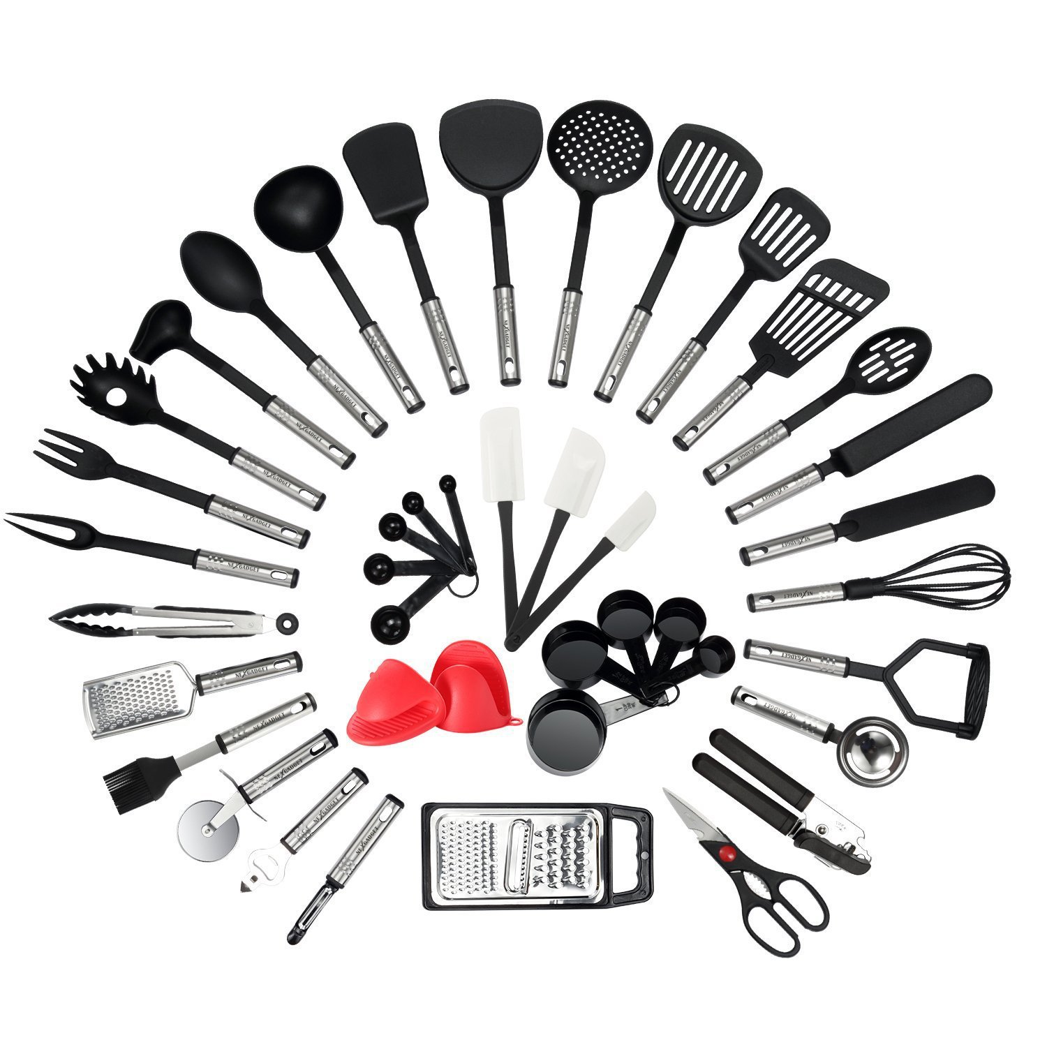 Kitchen Gadgets & Toys - Sıcak Fırsat 42 Parça Yapışmaz Isıya