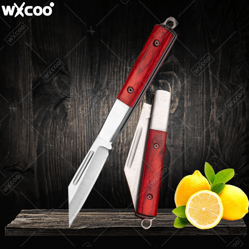Kitchen Gadgets China - Paslanmaz Çelik Çakı Gül Ağacı Saplı