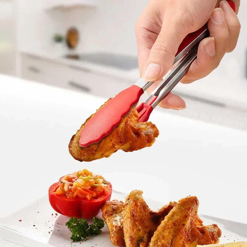 7 inç kaymaz yemek maşası yara - Kitchen Gadgets China incelemesi ve fiyatı