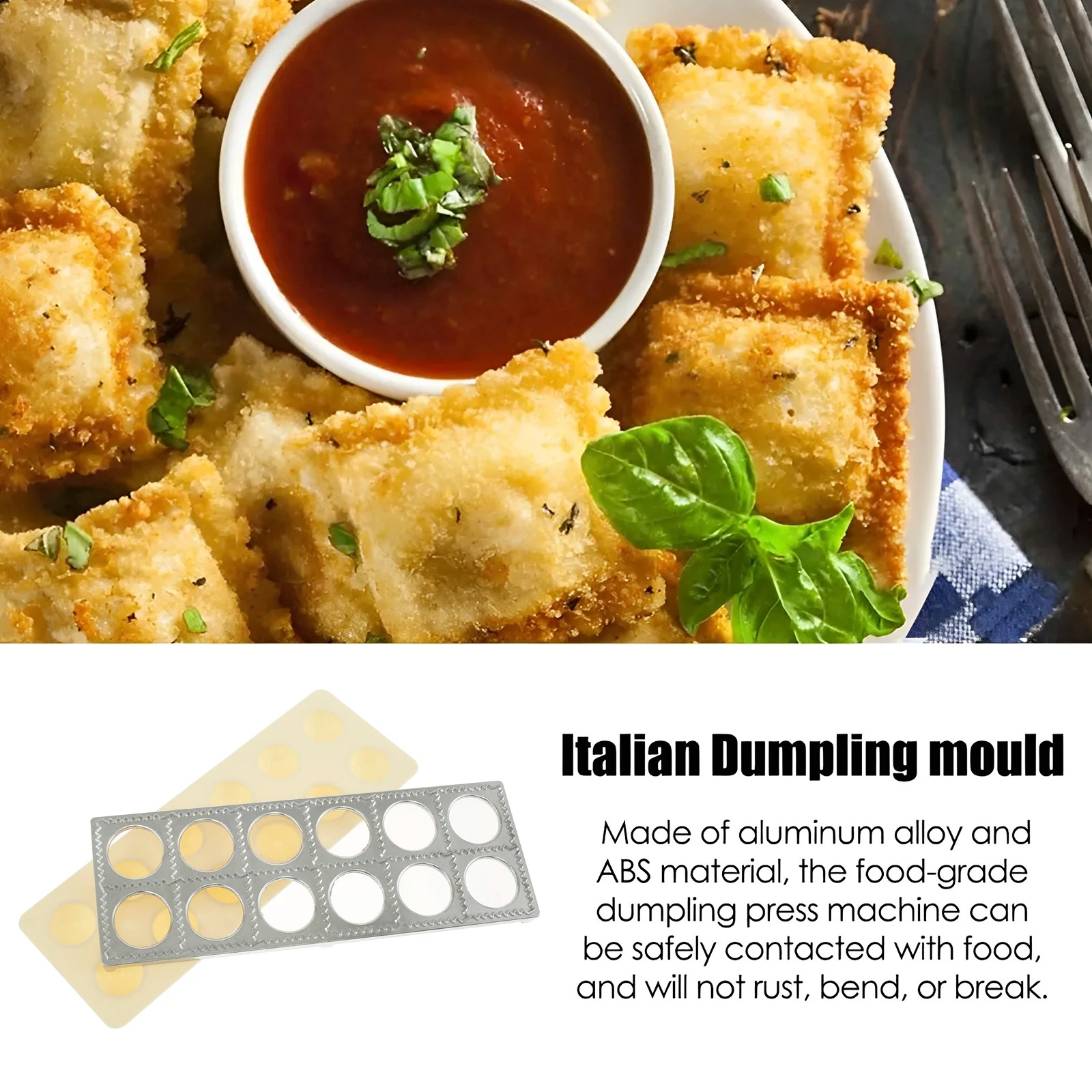 12 Delikli Mantı Kalıbı, Manue - Kitchen Gadgets China incelemesi ve fiyatı