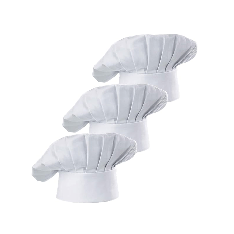 3 adet şef şapkası yetişkin ay - Kitchen Gadgets China incelemesi ve fiyatı
