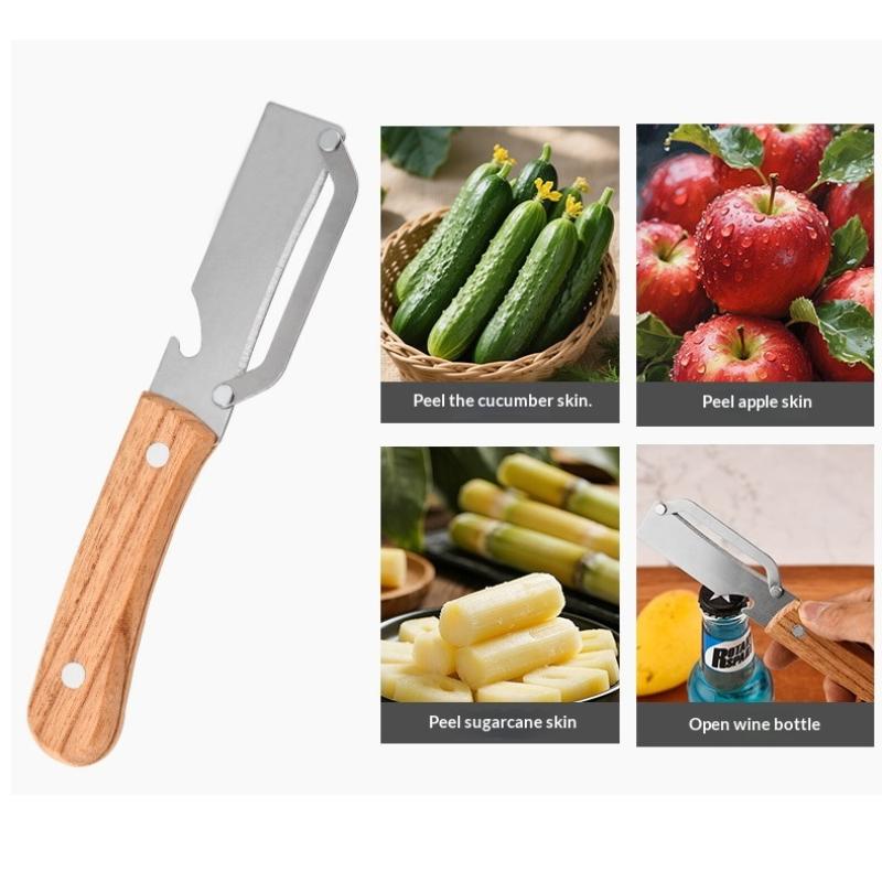 3'ü 1 Arada Tırtıklı Soyma Bıç - Kitchen Gadgets That Are Useful incelemesi ve fiyatı