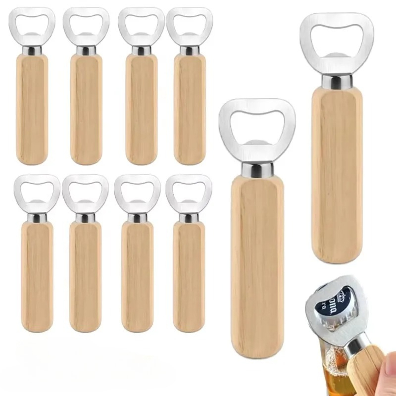 Paslanmaz Çelik Ahşap Şişe Aça - Kitchen Gadgets For Seniors incelemesi ve fiyatı