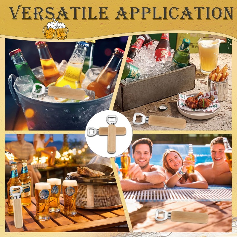 Paslanmaz Çelik Ahşap Şişe Aça - Kitchen Gadgets For Seniors incelemesi ve fiyatı