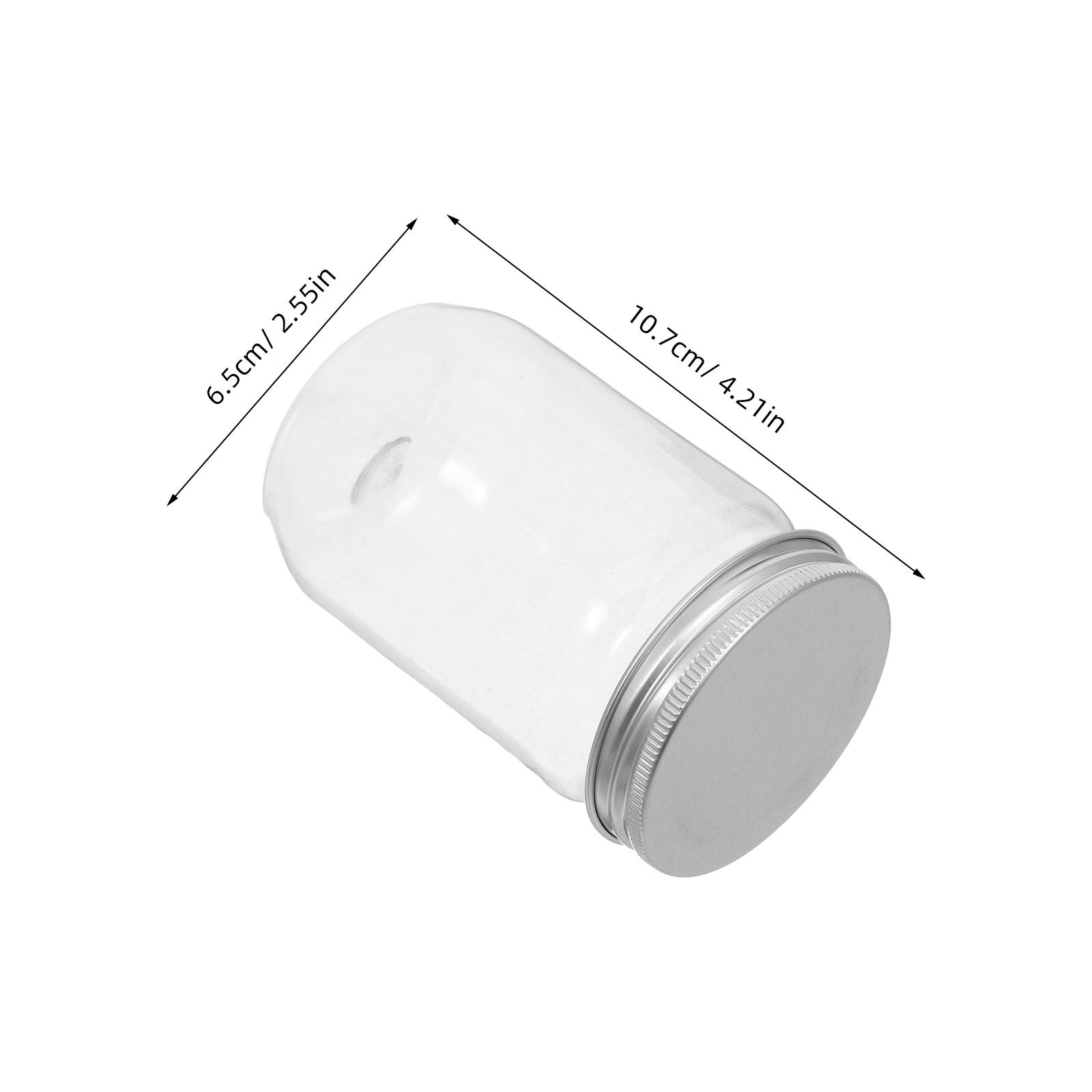6 adet şeffaf plastik Mason ka - Food Storage Containers incelemesi ve fiyatı
